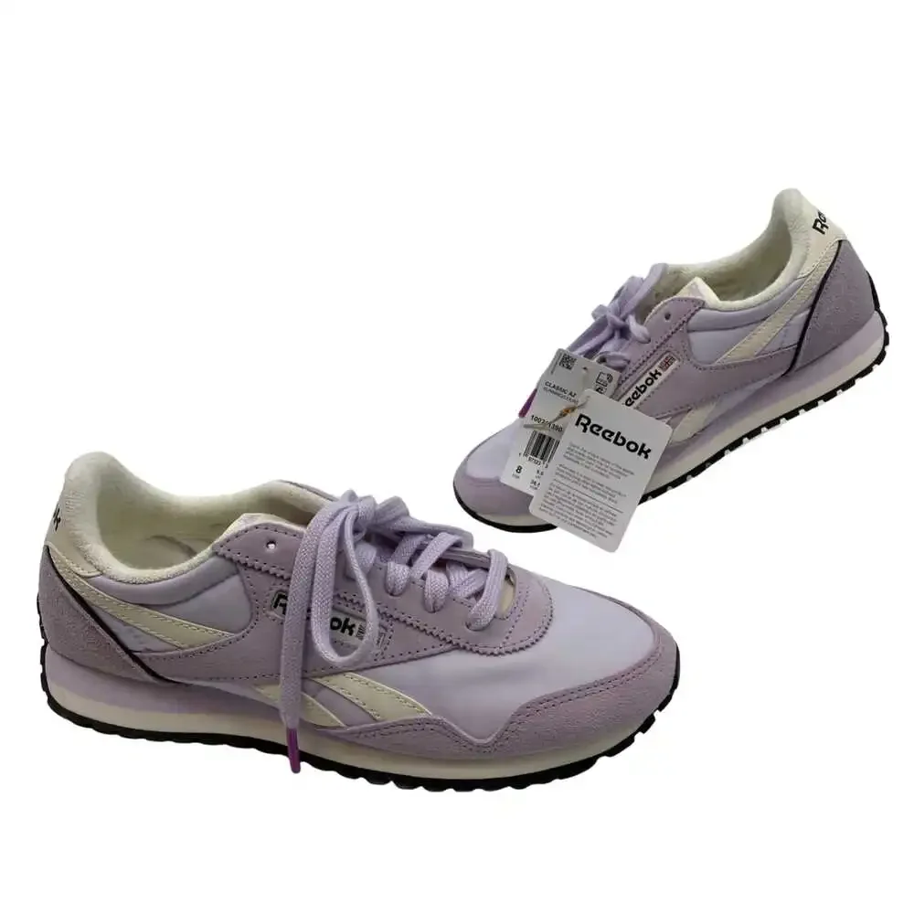 Reebok Purple Synthetic Athletic Sneakers | Women’s Size 8